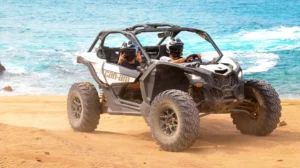 Can-Am Maverick X3 during off road tour by the ocean in Los Cabos